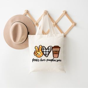 Pumpkin•Love• Pumpkin Spice Tote Bag